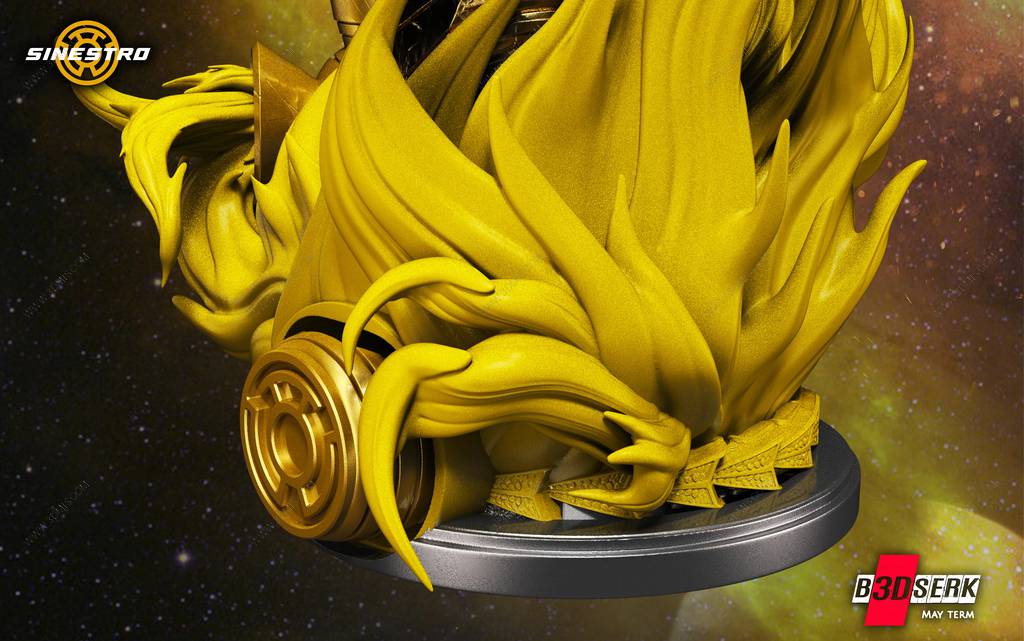 P站图纸印象馆 B3DSERK DC漫画 塞尼斯托 B3DSERK DC漫画 塞尼斯托