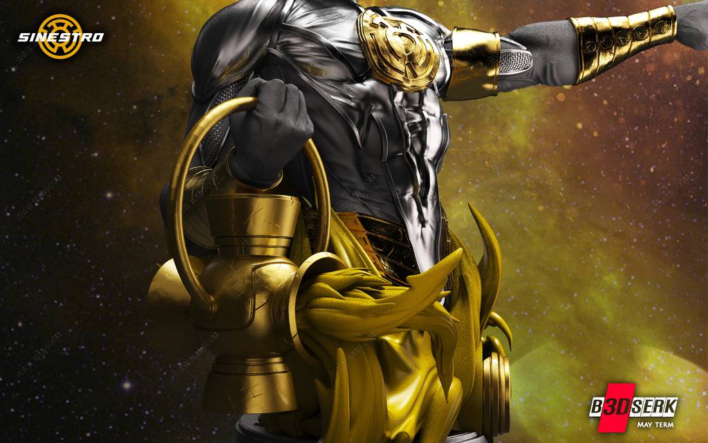 P站图纸印象馆 B3DSERK DC漫画 塞尼斯托 B3DSERK DC漫画 塞尼斯托