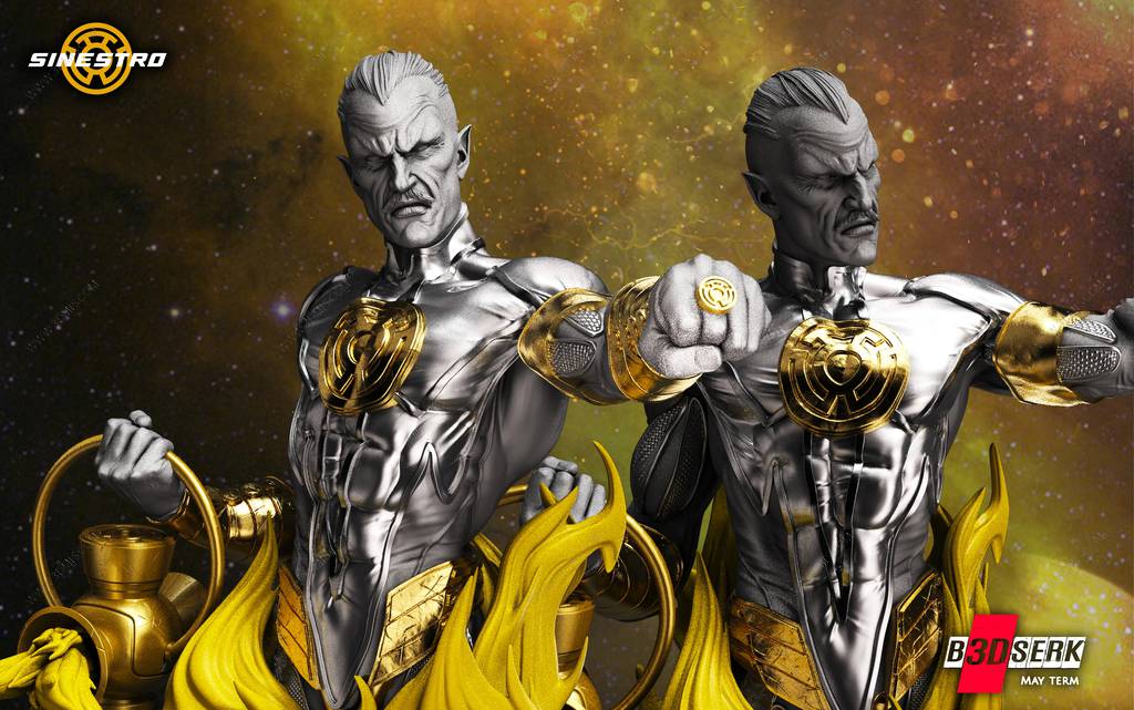 P站图纸印象馆 B3DSERK DC漫画 塞尼斯托 B3DSERK DC漫画 塞尼斯托