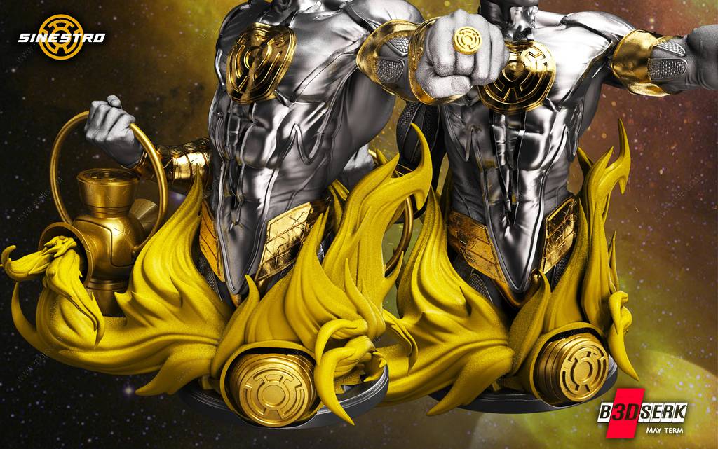 P站图纸印象馆 B3DSERK DC漫画 塞尼斯托 B3DSERK DC漫画 塞尼斯托