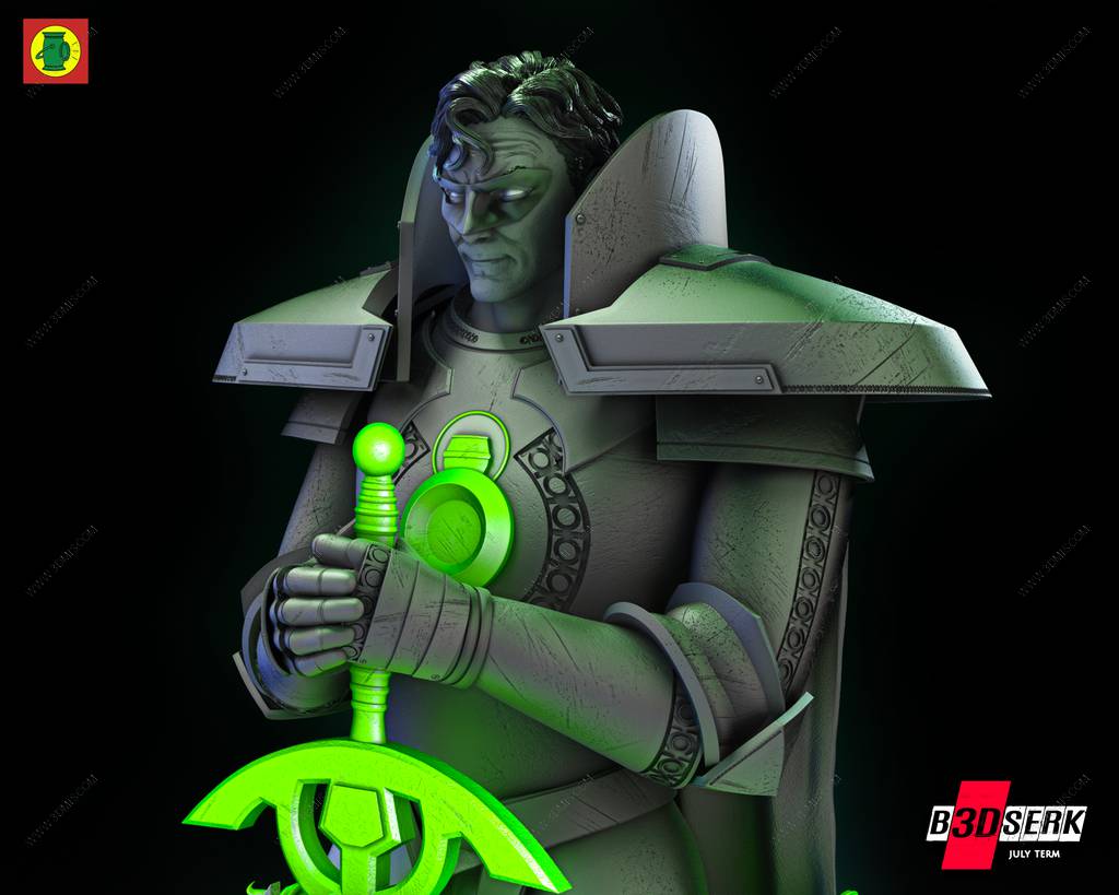 P站图纸印象馆 B3DSERK DC漫画 阿兰·斯科特 B3DSERK DC漫画 阿兰·斯科特