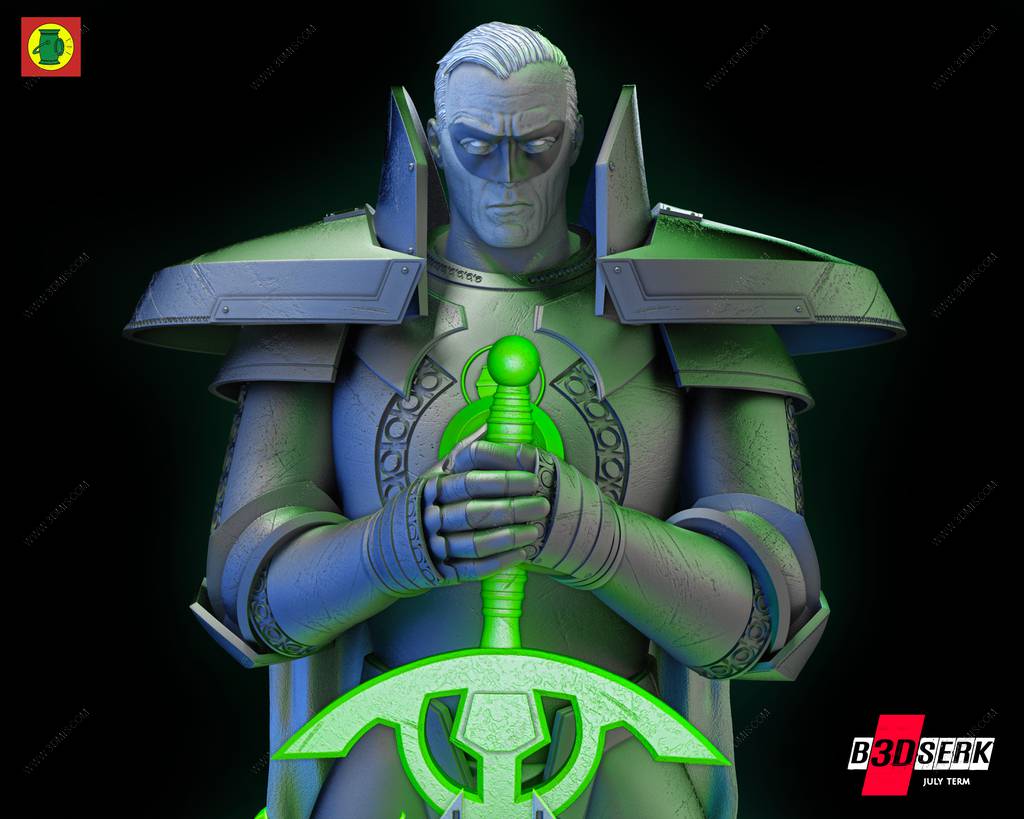 P站图纸印象馆 B3DSERK DC漫画 阿兰·斯科特 B3DSERK DC漫画 阿兰·斯科特