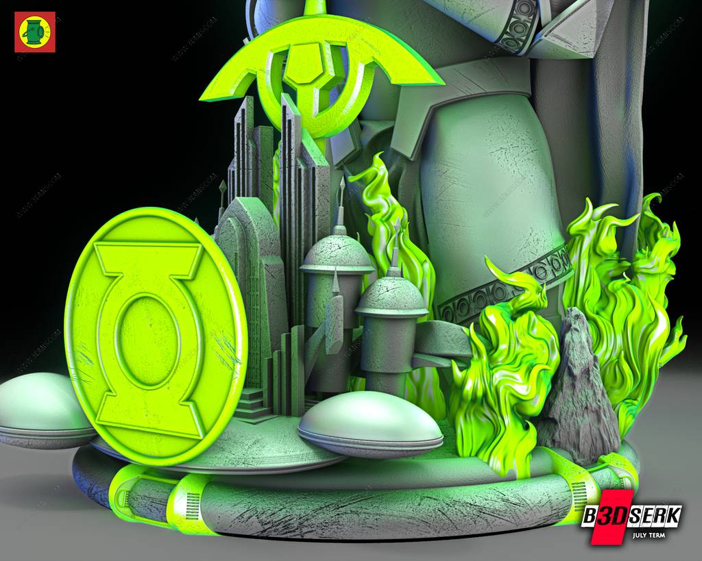 P站图纸印象馆 B3DSERK DC漫画 阿兰·斯科特 B3DSERK DC漫画 阿兰·斯科特