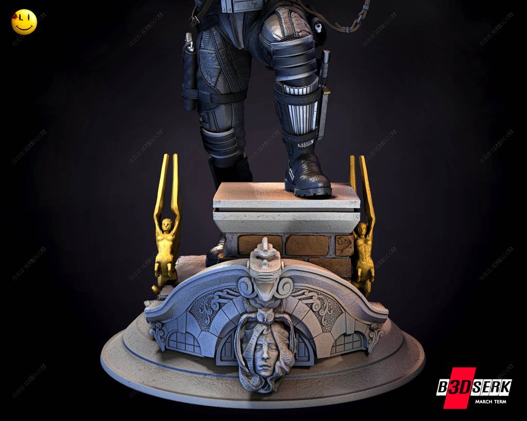 P站图纸印象馆 B3DSERK DC漫画 笑匠 B3DSERK DC漫画 笑匠