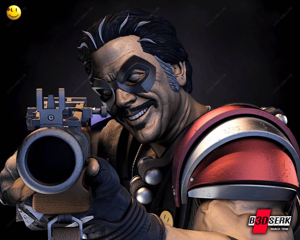 P站图纸印象馆 B3DSERK DC漫画 笑匠 B3DSERK DC漫画 笑匠