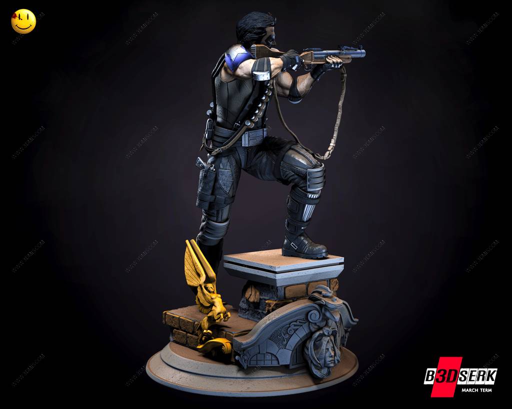 P站图纸印象馆 B3DSERK DC漫画 笑匠 B3DSERK DC漫画 笑匠