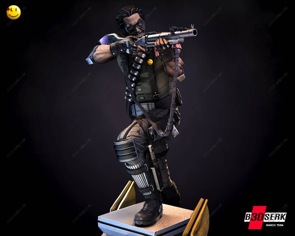 P站图纸印象馆 B3DSERK DC漫画 笑匠 B3DSERK DC漫画 笑匠