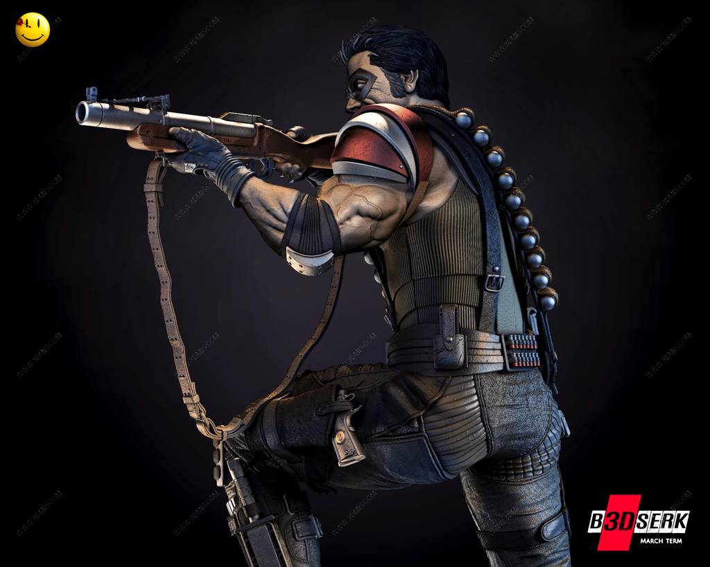 P站图纸印象馆 B3DSERK DC漫画 笑匠 B3DSERK DC漫画 笑匠