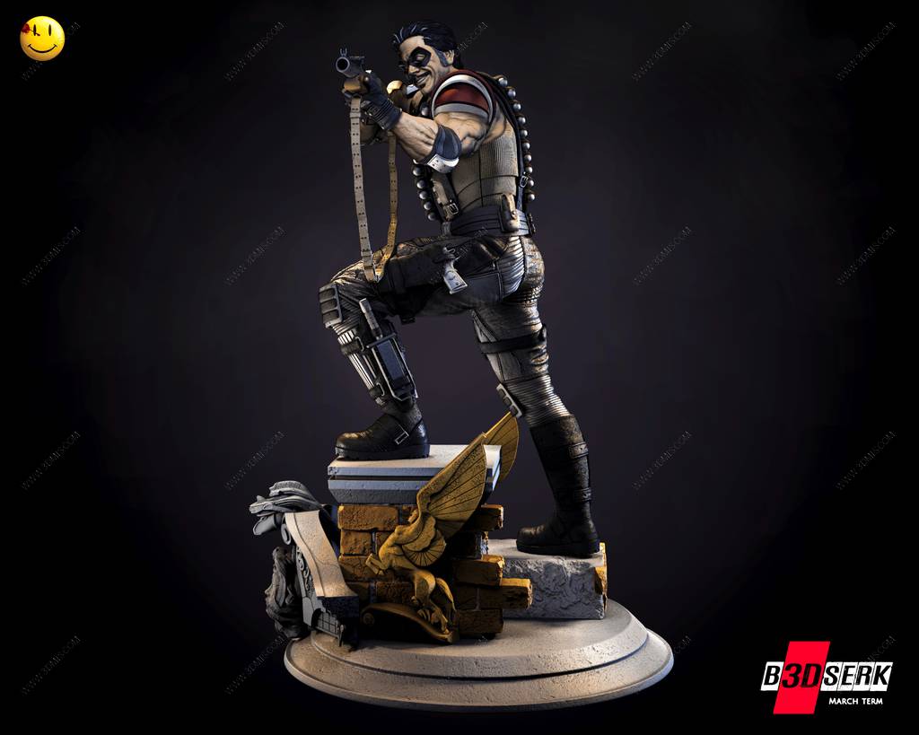 P站图纸印象馆 B3DSERK DC漫画 笑匠 B3DSERK DC漫画 笑匠