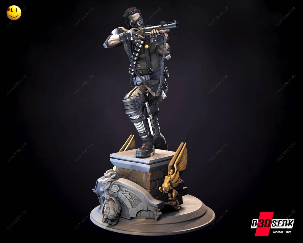 P站图纸印象馆 B3DSERK DC漫画 笑匠 B3DSERK DC漫画 笑匠