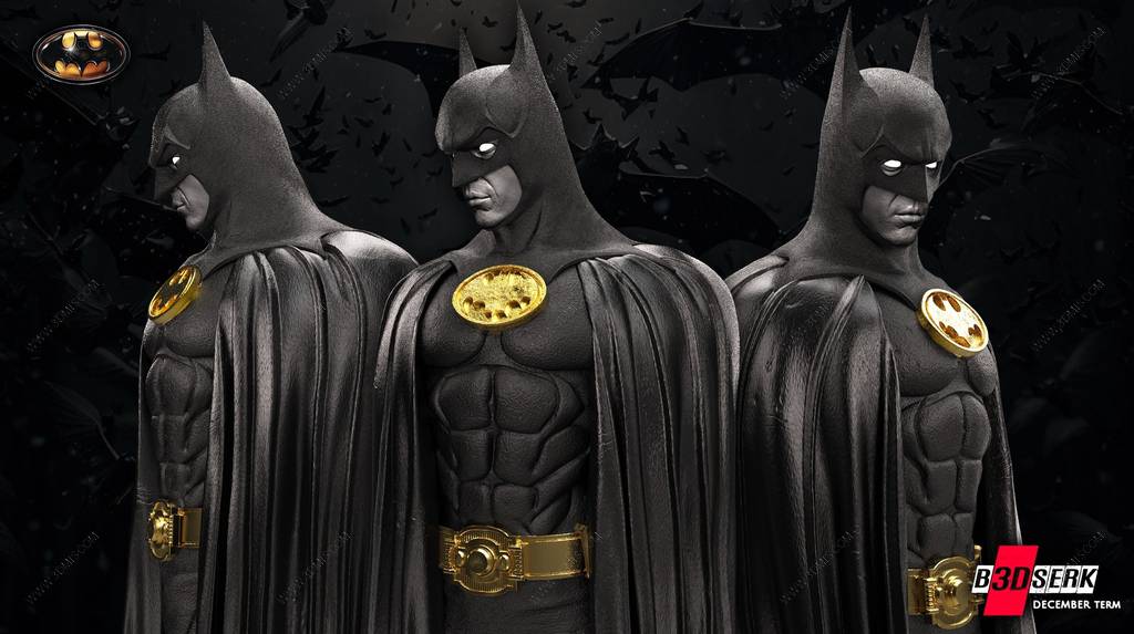 P站图纸印象馆 B3DSERK DC漫画 蝙蝠侠 B3DSERK DC漫画 蝙蝠侠