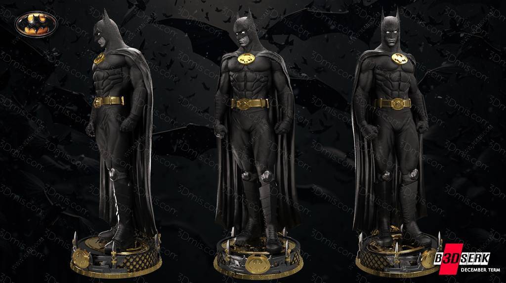 P站图纸印象馆 B3DSERK DC漫画 蝙蝠侠 B3DSERK DC漫画 蝙蝠侠