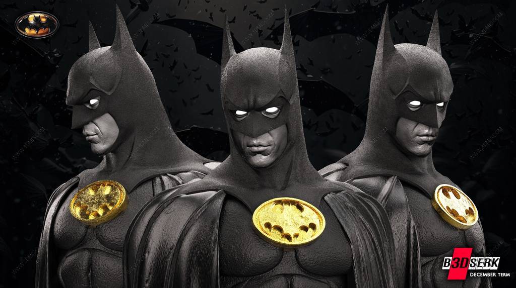 P站图纸印象馆 B3DSERK DC漫画 蝙蝠侠 B3DSERK DC漫画 蝙蝠侠