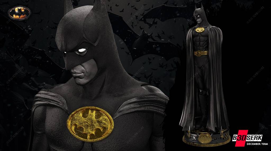 P站图纸印象馆 B3DSERK DC漫画 蝙蝠侠 B3DSERK DC漫画 蝙蝠侠