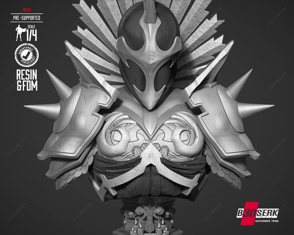 P站图纸印象馆 B3DSERK DC漫画 红色死神 B3DSERK DC漫画 红色死神