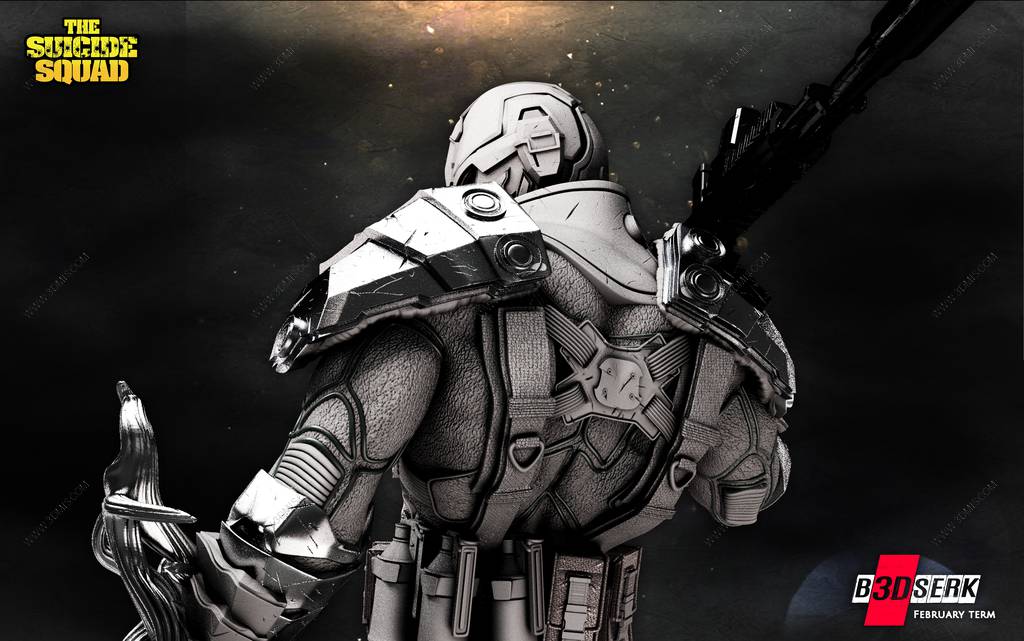 P站图纸印象馆 B3DSERK DC漫画 死亡射手 B3DSERK DC漫画 死亡射手