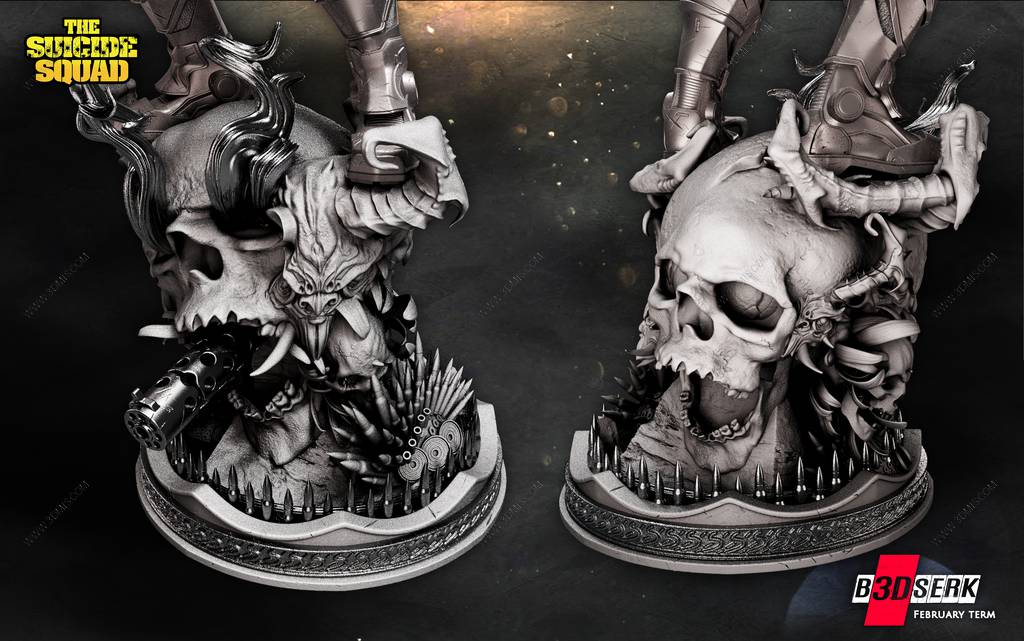 P站图纸印象馆 B3DSERK DC漫画 死亡射手 B3DSERK DC漫画 死亡射手