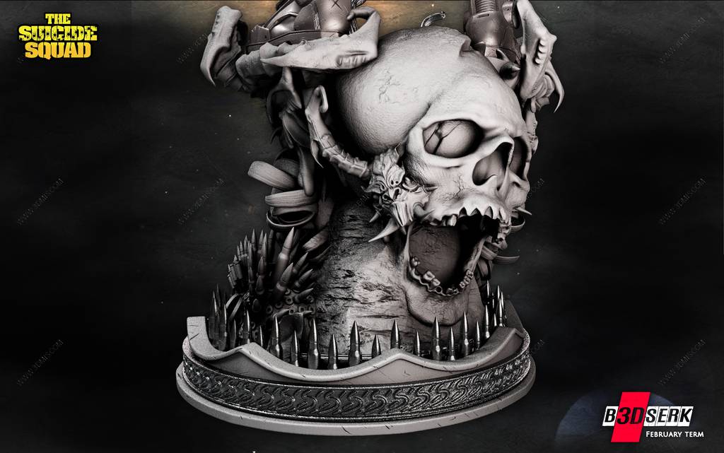 P站图纸印象馆 B3DSERK DC漫画 死亡射手 B3DSERK DC漫画 死亡射手