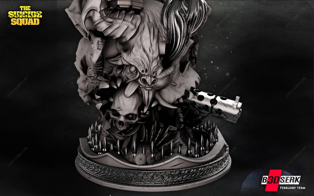 P站图纸印象馆 B3DSERK DC漫画 死亡射手 B3DSERK DC漫画 死亡射手