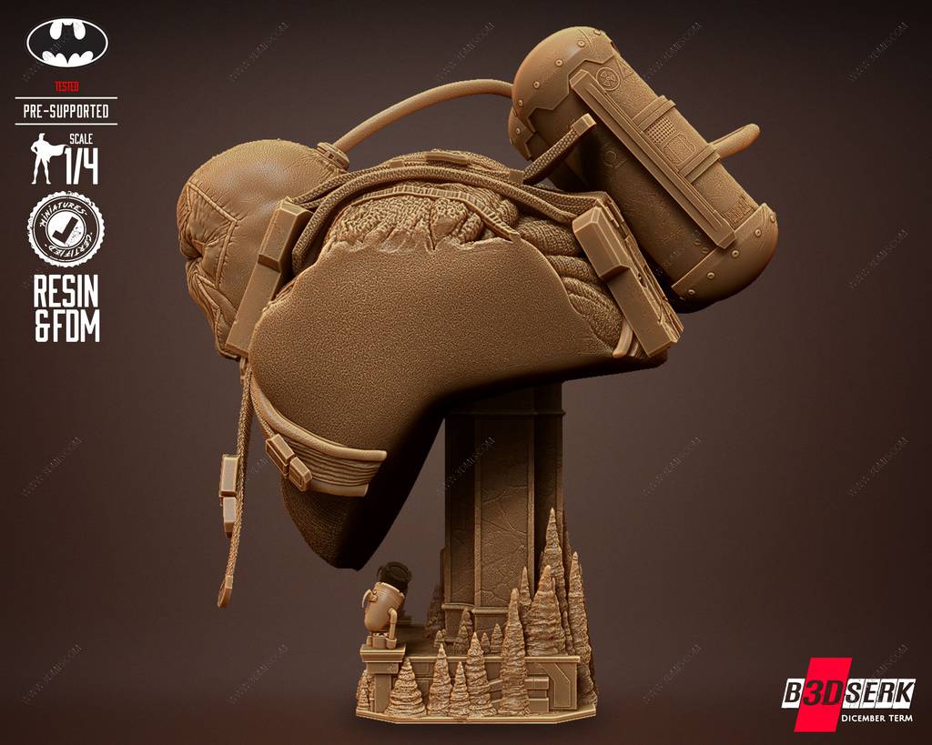 P站图纸印象馆 B3DSERK DC漫画 贝恩 B3DSERK DC漫画 贝恩