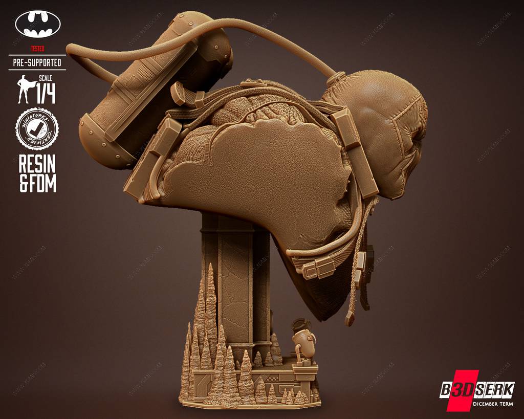 P站图纸印象馆 B3DSERK DC漫画 贝恩 B3DSERK DC漫画 贝恩