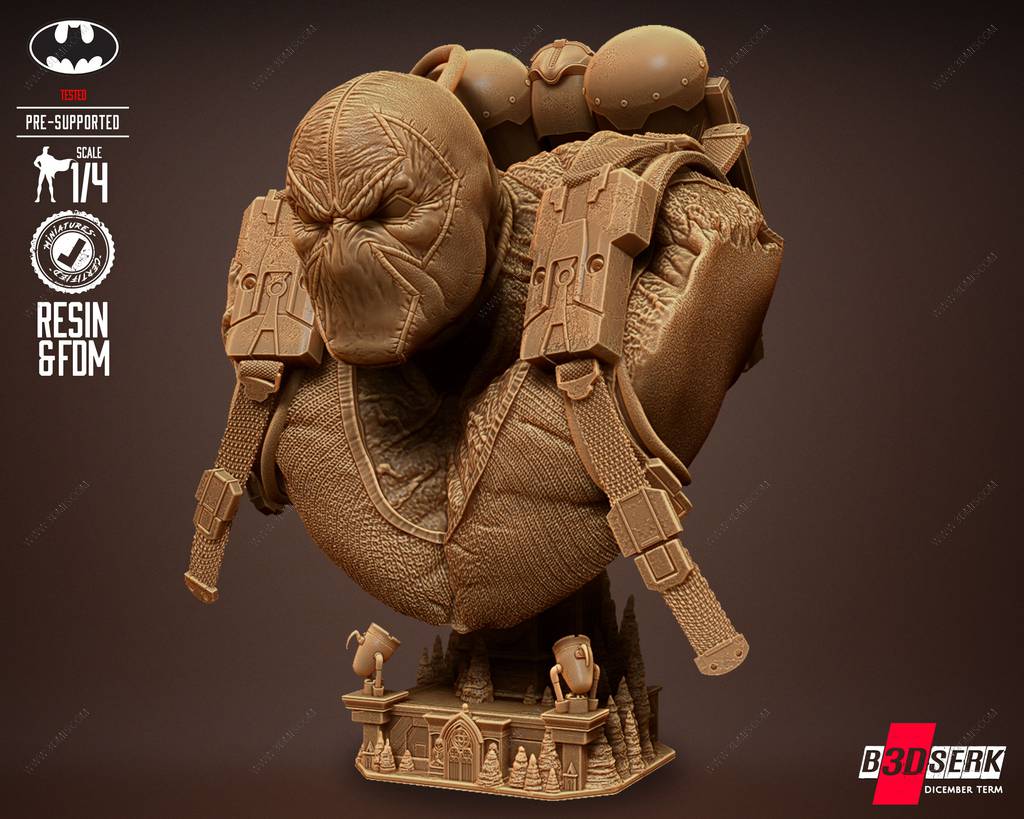 P站图纸印象馆 B3DSERK DC漫画 贝恩 B3DSERK DC漫画 贝恩