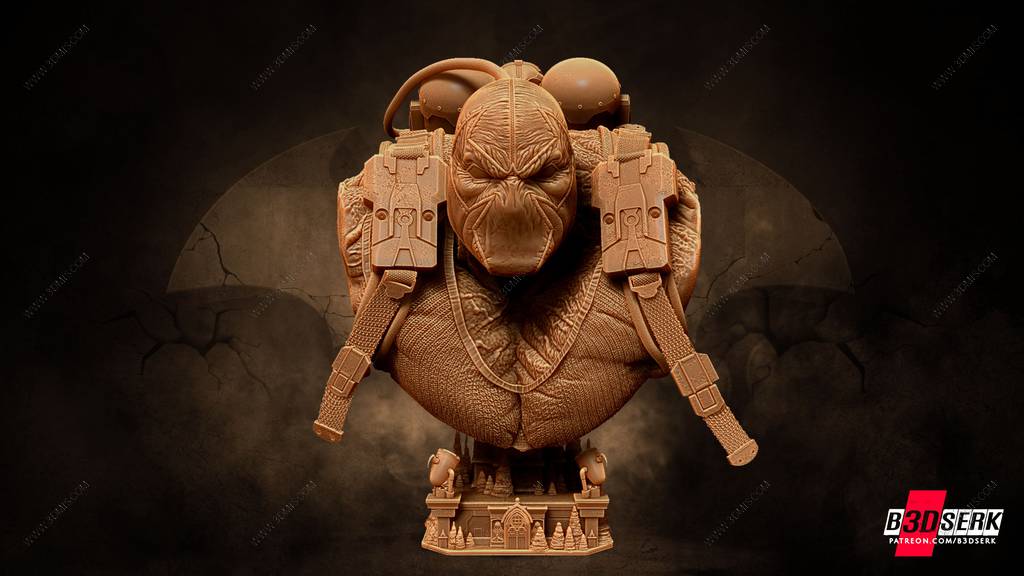 P站图纸印象馆 B3DSERK DC漫画 贝恩 B3DSERK DC漫画 贝恩