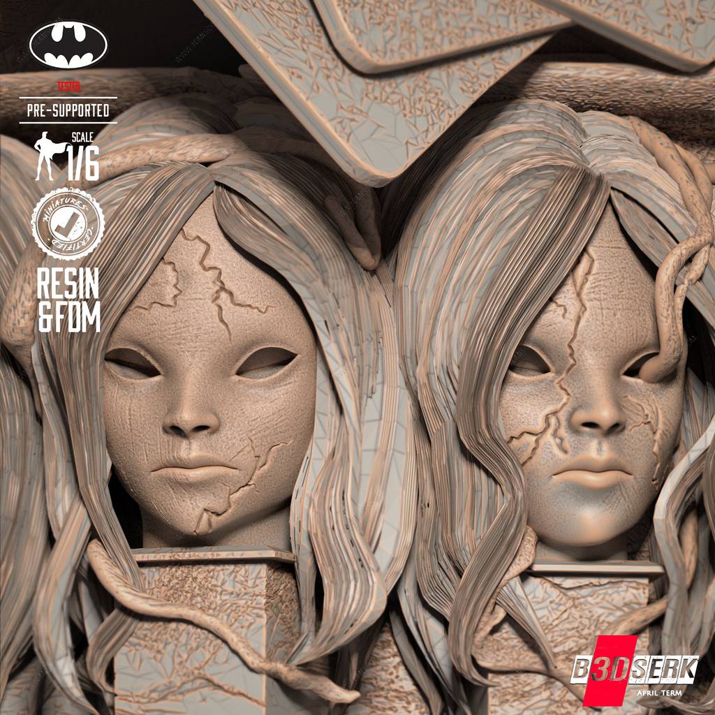 P站图纸印象馆 B3DSERK DC漫画 疯帽匠 B3DSERK DC漫画 疯帽匠