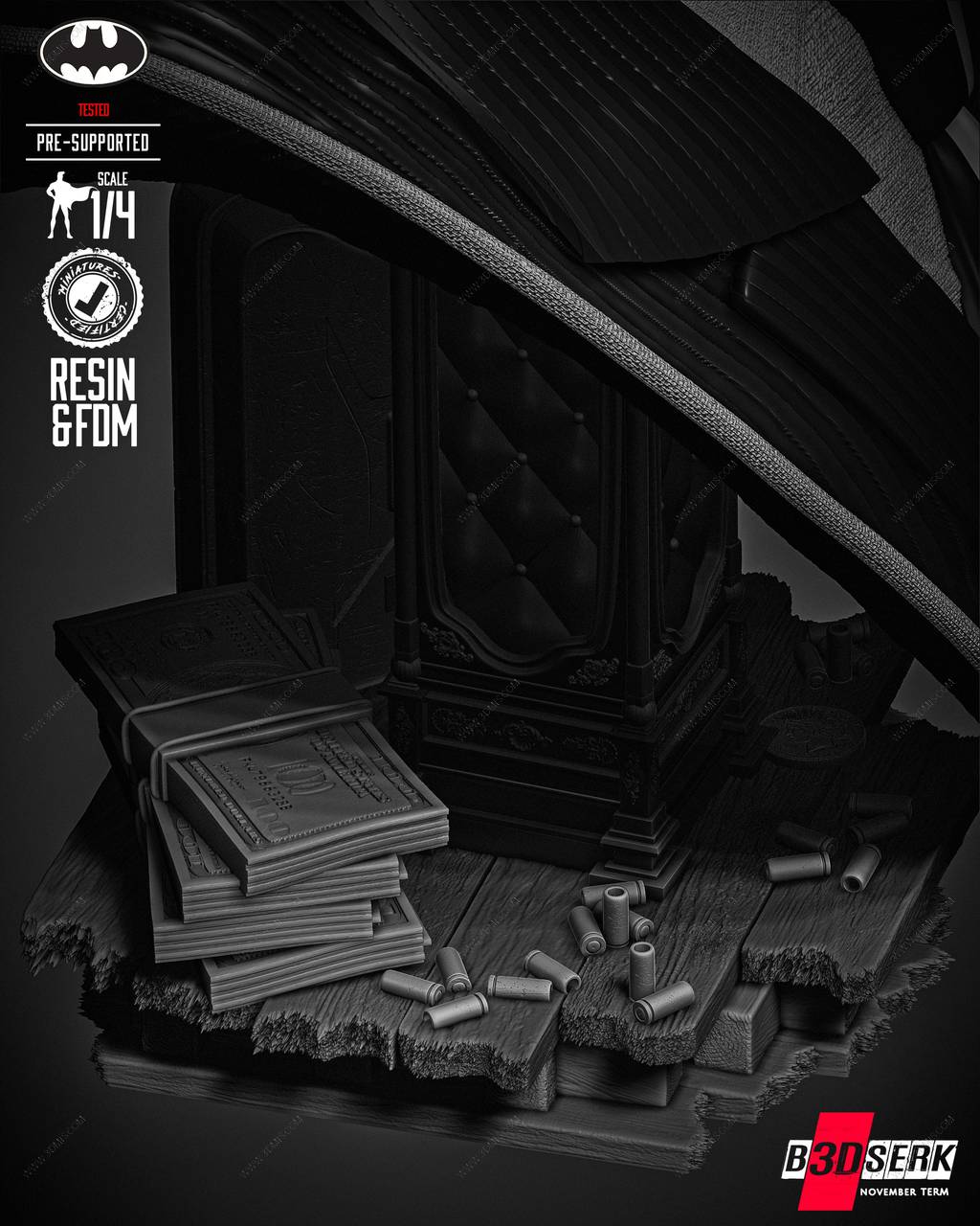 P站图纸印象馆 B3DSERK DC漫画 双面人 B3DSERK DC漫画 双面人