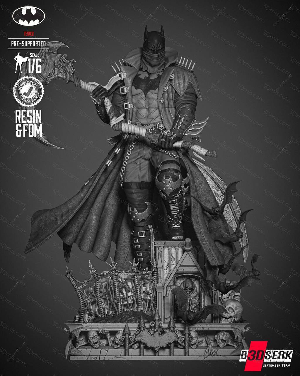 B3DSERK DC漫画 蝙蝠侠