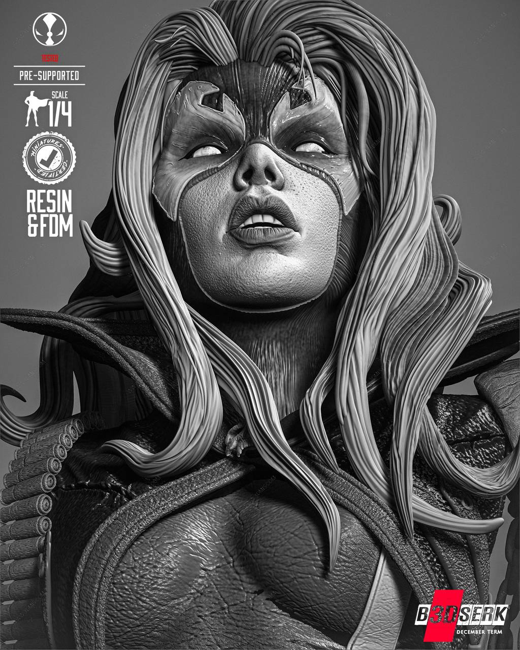 P站图纸印象馆 B3DSERK DC漫画 再生侠 B3DSERK DC漫画 再生侠