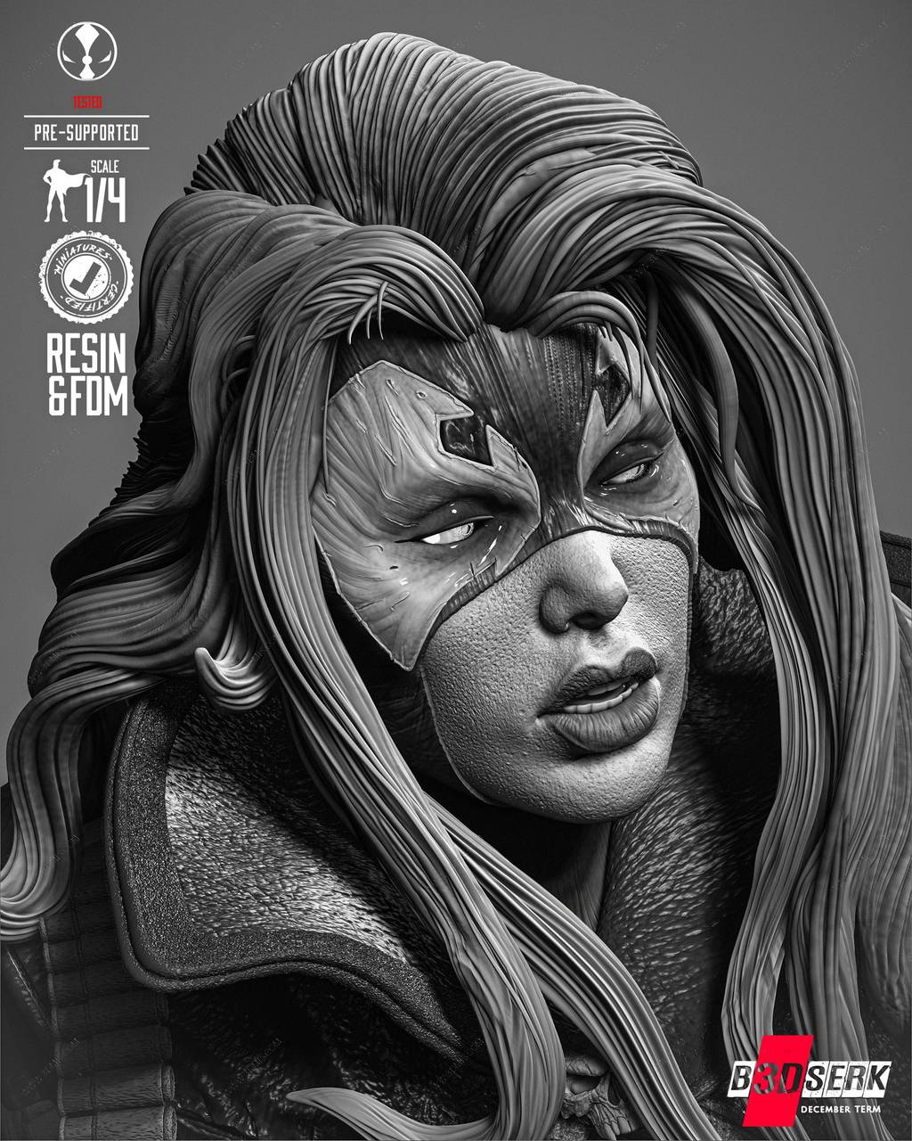 P站图纸印象馆 B3DSERK DC漫画 再生侠 B3DSERK DC漫画 再生侠