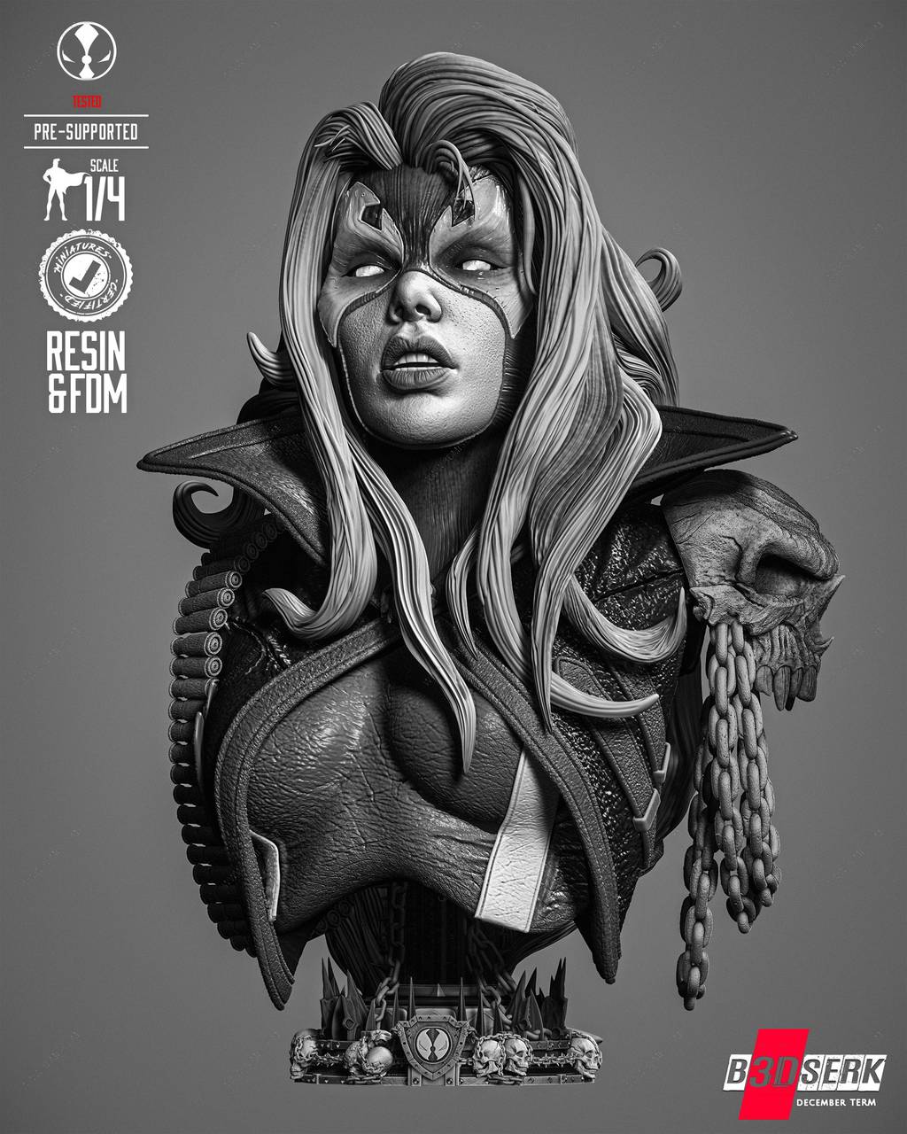 P站图纸印象馆 B3DSERK DC漫画 再生侠 B3DSERK DC漫画 再生侠