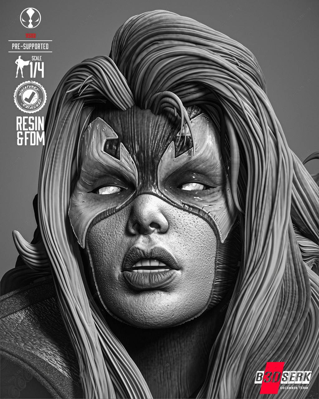 P站图纸印象馆 B3DSERK DC漫画 再生侠 B3DSERK DC漫画 再生侠