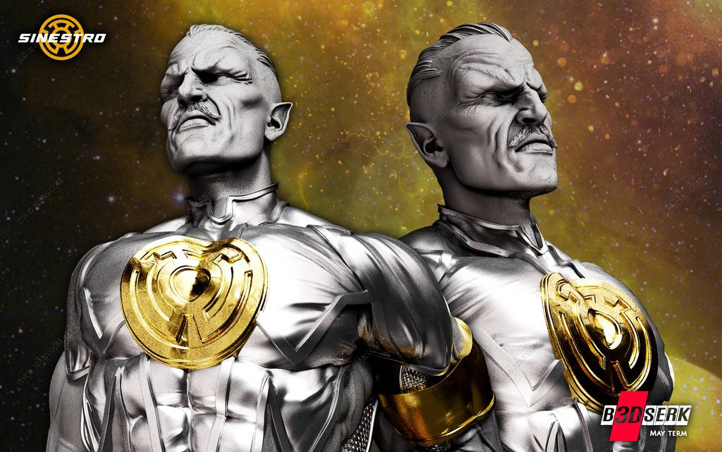 P站图纸印象馆 B3DSERK DC漫画 塞尼斯托 B3DSERK DC漫画 塞尼斯托