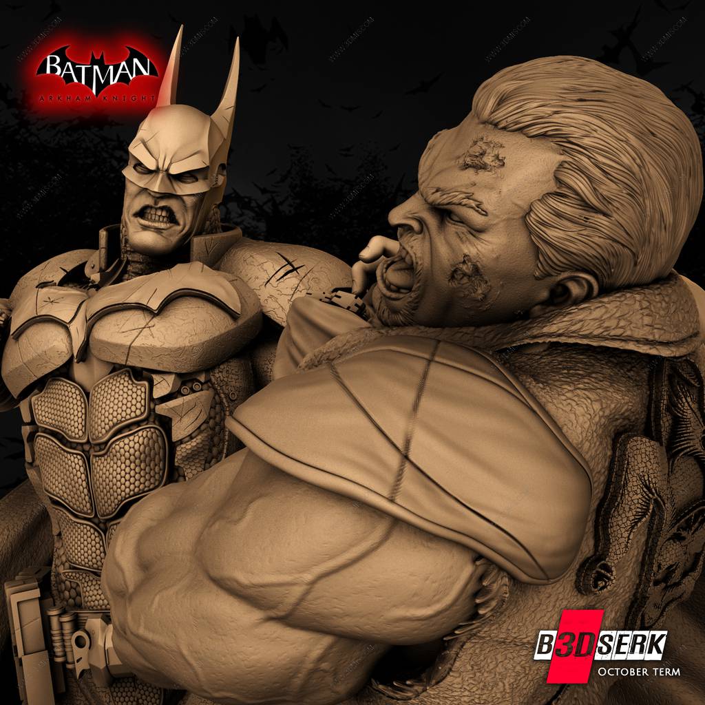 P站图纸印象馆 B3DSERK DC漫画 蝙蝠侠:阿克汉姆疯人院 B3DSERK DC漫画 蝙蝠侠:阿克汉姆疯人院