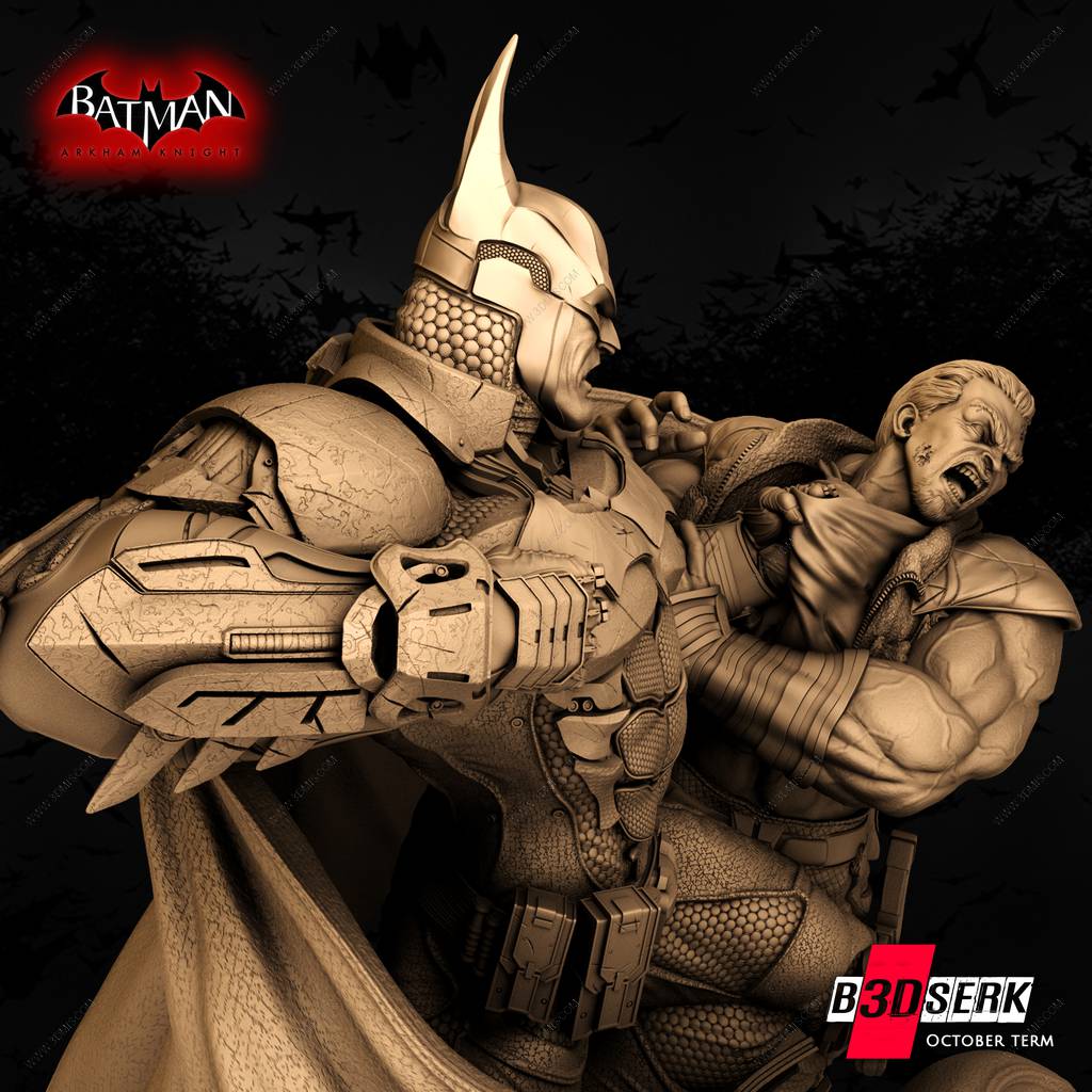 P站图纸印象馆 B3DSERK DC漫画 蝙蝠侠:阿克汉姆疯人院 B3DSERK DC漫画 蝙蝠侠:阿克汉姆疯人院