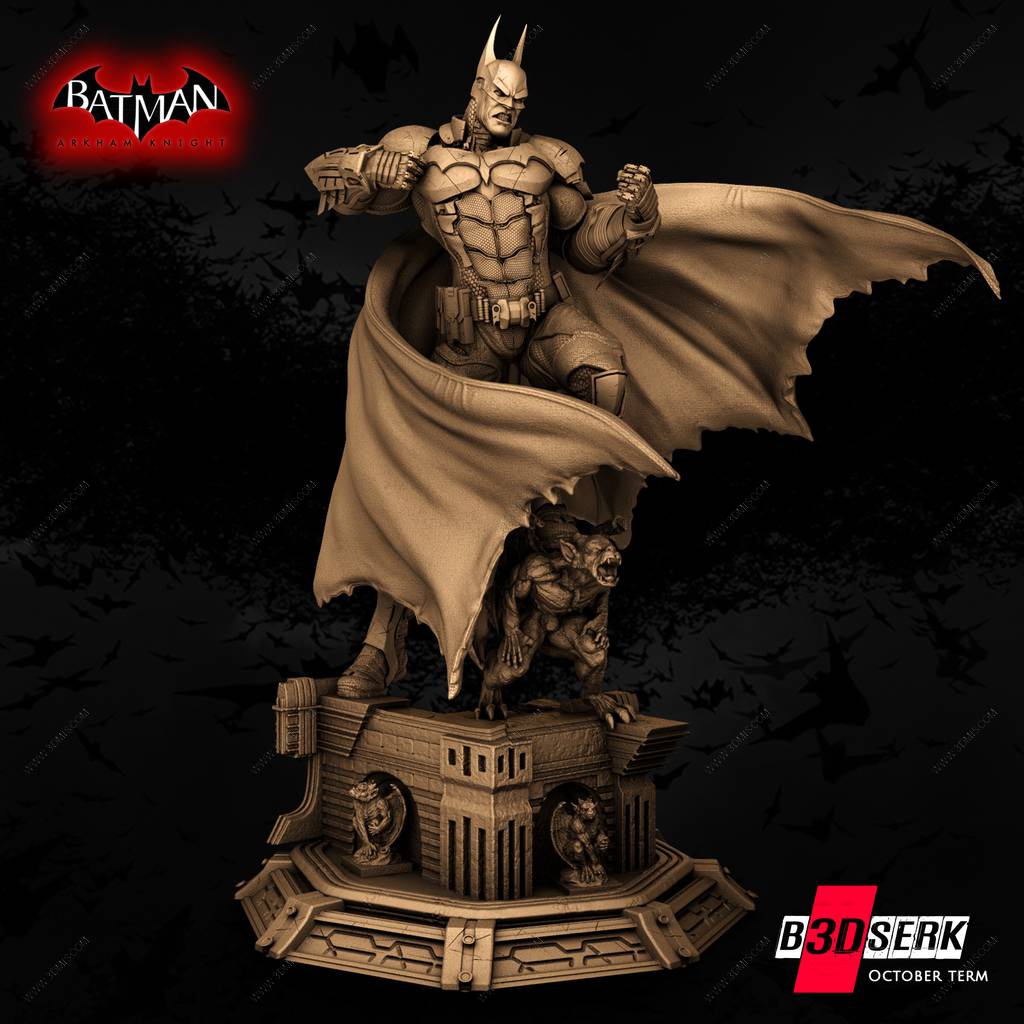 P站图纸印象馆 B3DSERK DC漫画 蝙蝠侠:阿克汉姆疯人院 B3DSERK DC漫画 蝙蝠侠:阿克汉姆疯人院