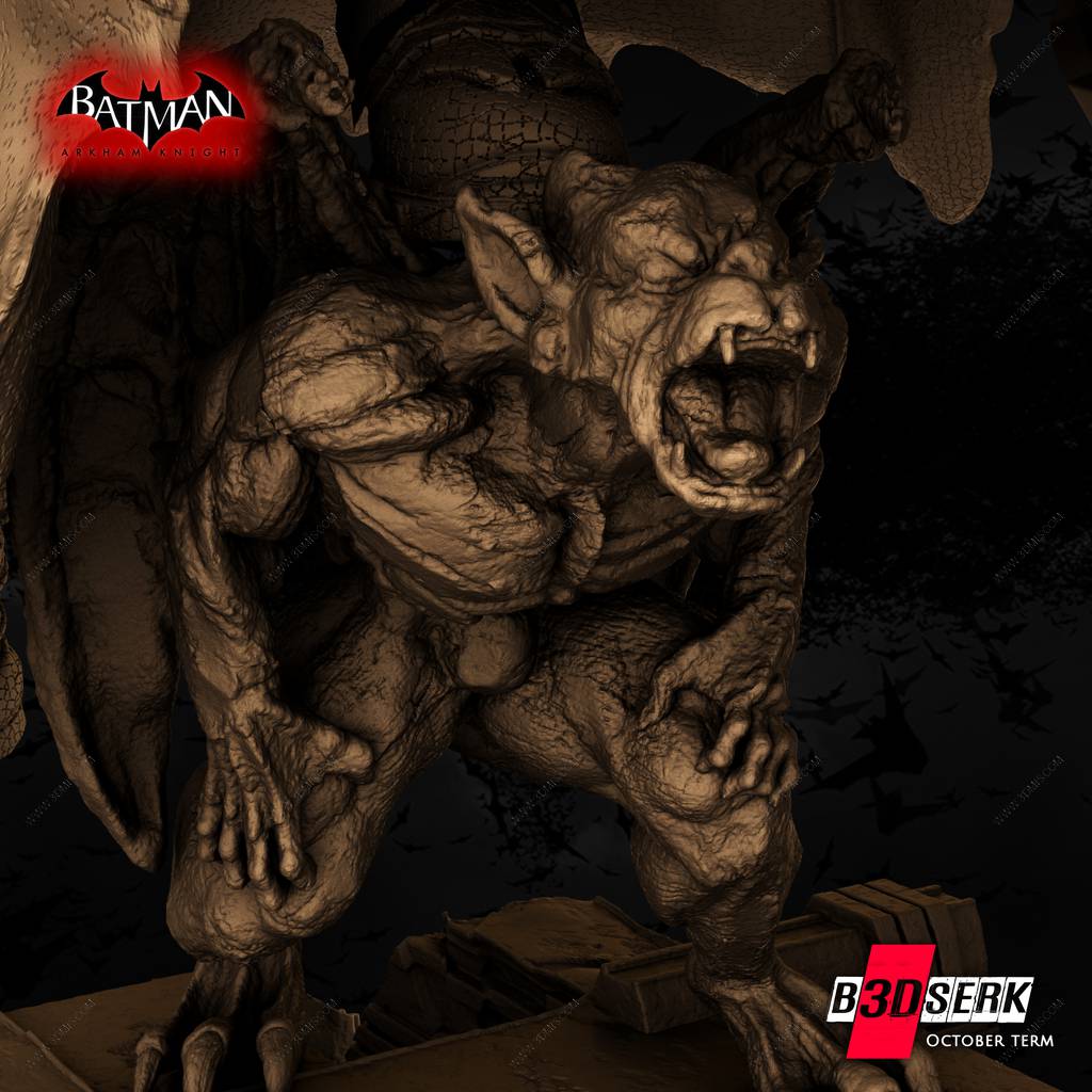 P站图纸印象馆 B3DSERK DC漫画 蝙蝠侠:阿克汉姆疯人院 B3DSERK DC漫画 蝙蝠侠:阿克汉姆疯人院