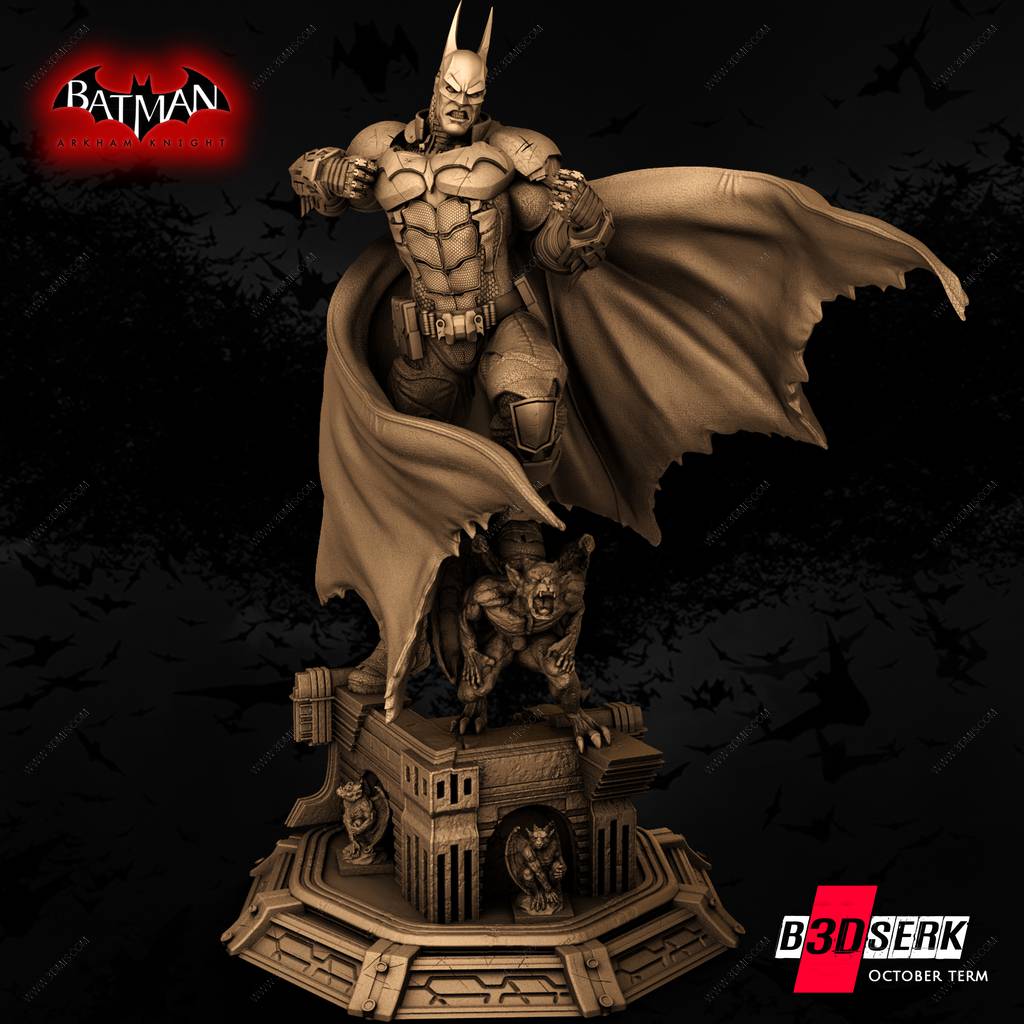 P站图纸印象馆 B3DSERK DC漫画 蝙蝠侠:阿克汉姆疯人院 B3DSERK DC漫画 蝙蝠侠:阿克汉姆疯人院