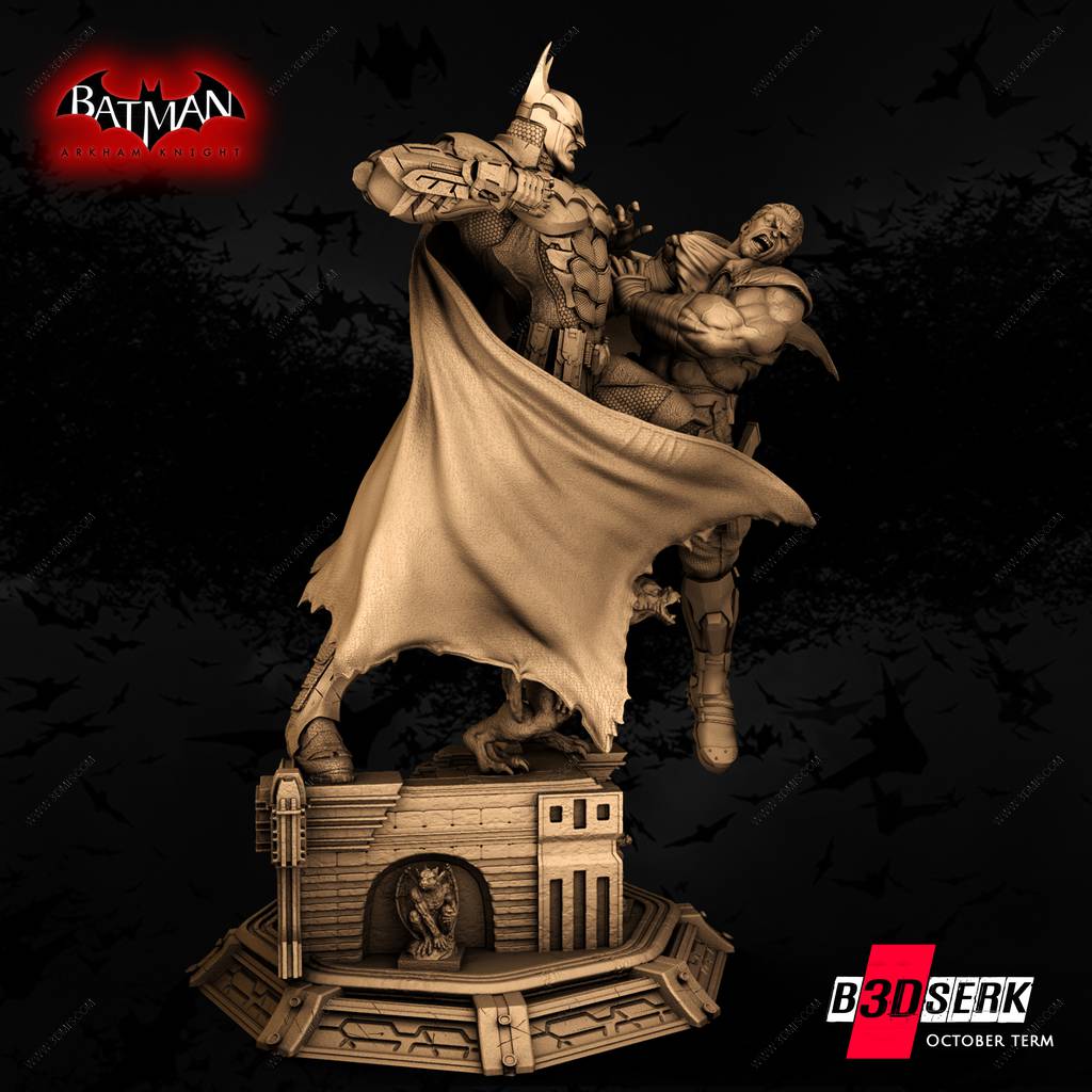 P站图纸印象馆 B3DSERK DC漫画 蝙蝠侠:阿克汉姆疯人院 B3DSERK DC漫画 蝙蝠侠:阿克汉姆疯人院