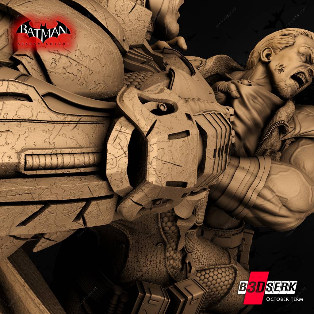 P站图纸印象馆 B3DSERK DC漫画 蝙蝠侠:阿克汉姆疯人院 B3DSERK DC漫画 蝙蝠侠:阿克汉姆疯人院