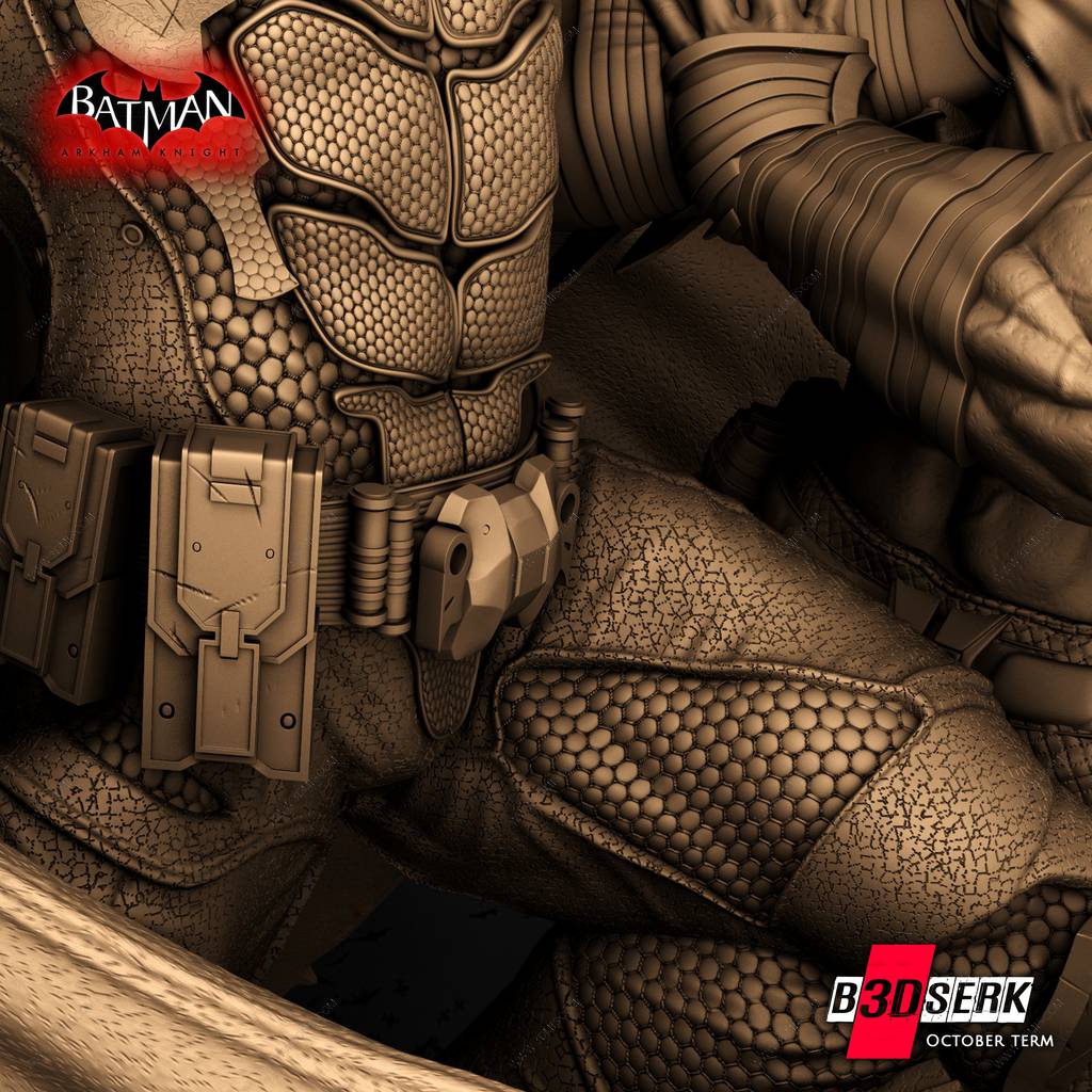 P站图纸印象馆 B3DSERK DC漫画 蝙蝠侠:阿克汉姆疯人院 B3DSERK DC漫画 蝙蝠侠:阿克汉姆疯人院