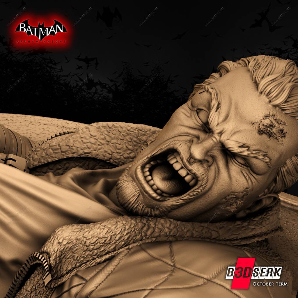 P站图纸印象馆 B3DSERK DC漫画 蝙蝠侠:阿克汉姆疯人院 B3DSERK DC漫画 蝙蝠侠:阿克汉姆疯人院