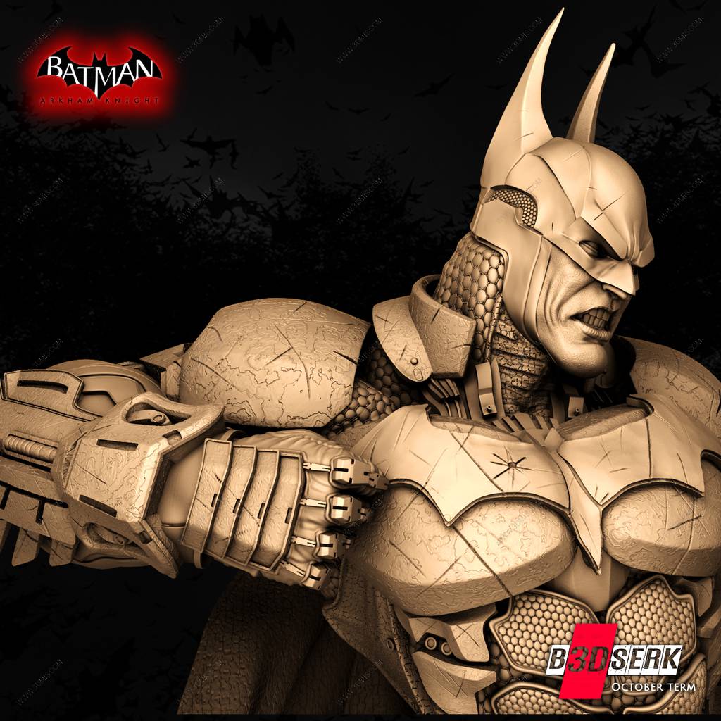 P站图纸印象馆 B3DSERK DC漫画 蝙蝠侠:阿克汉姆疯人院 B3DSERK DC漫画 蝙蝠侠:阿克汉姆疯人院