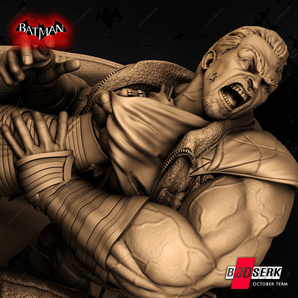 P站图纸印象馆 B3DSERK DC漫画 蝙蝠侠:阿克汉姆疯人院 B3DSERK DC漫画 蝙蝠侠:阿克汉姆疯人院