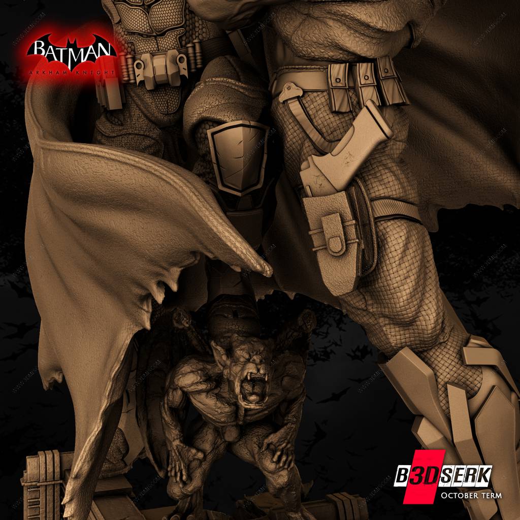 P站图纸印象馆 B3DSERK DC漫画 蝙蝠侠:阿克汉姆疯人院 B3DSERK DC漫画 蝙蝠侠:阿克汉姆疯人院