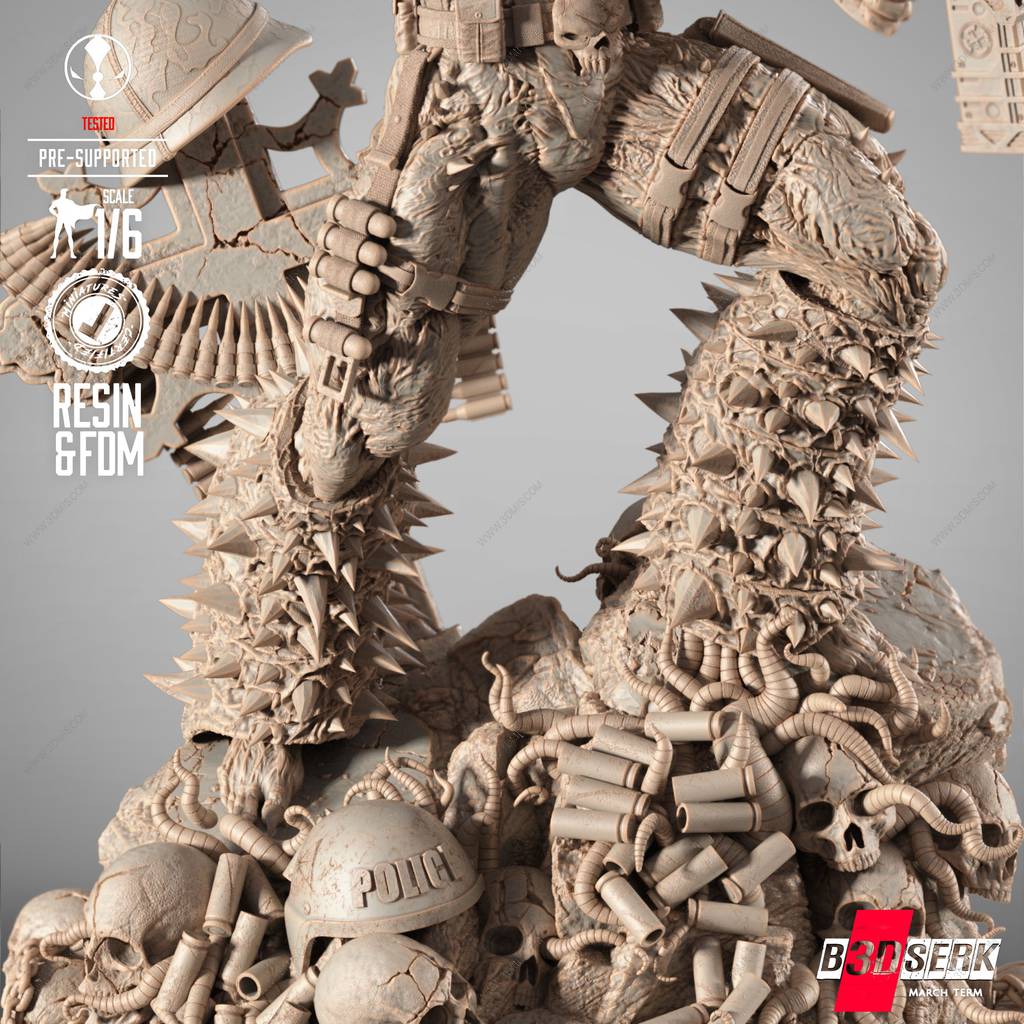 P站图纸印象馆 B3DSERK Image漫画 突击队再生侠 B3DSERK Image漫画 突击队再生侠