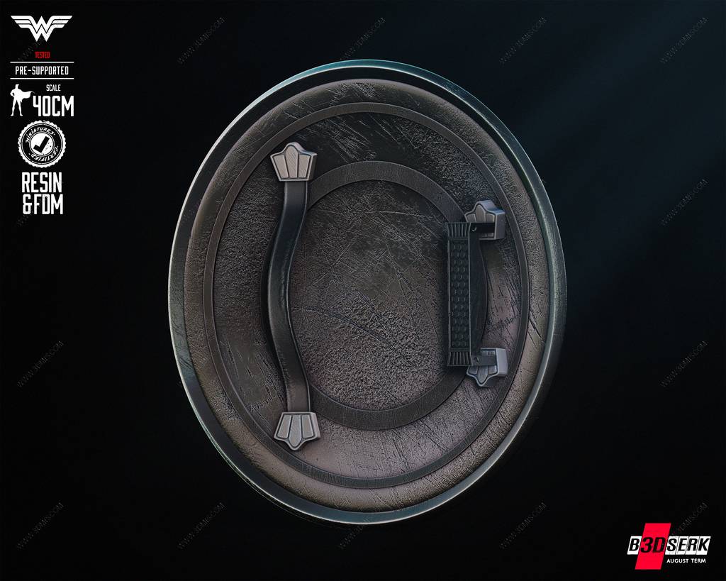 P站图纸印象馆 B3DSERK DC漫画 神奇少女的盾牌 B3DSERK DC漫画 神奇少女的盾牌