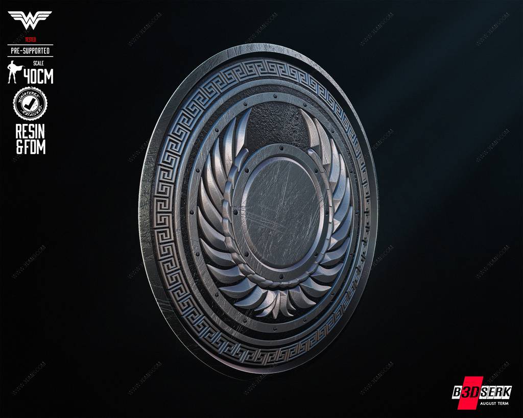 P站图纸印象馆 B3DSERK DC漫画 神奇少女的盾牌 B3DSERK DC漫画 神奇少女的盾牌